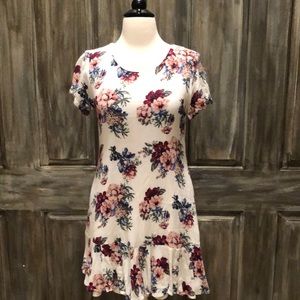 Floral print dress